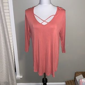 Bozzolo criss cross  ladies top